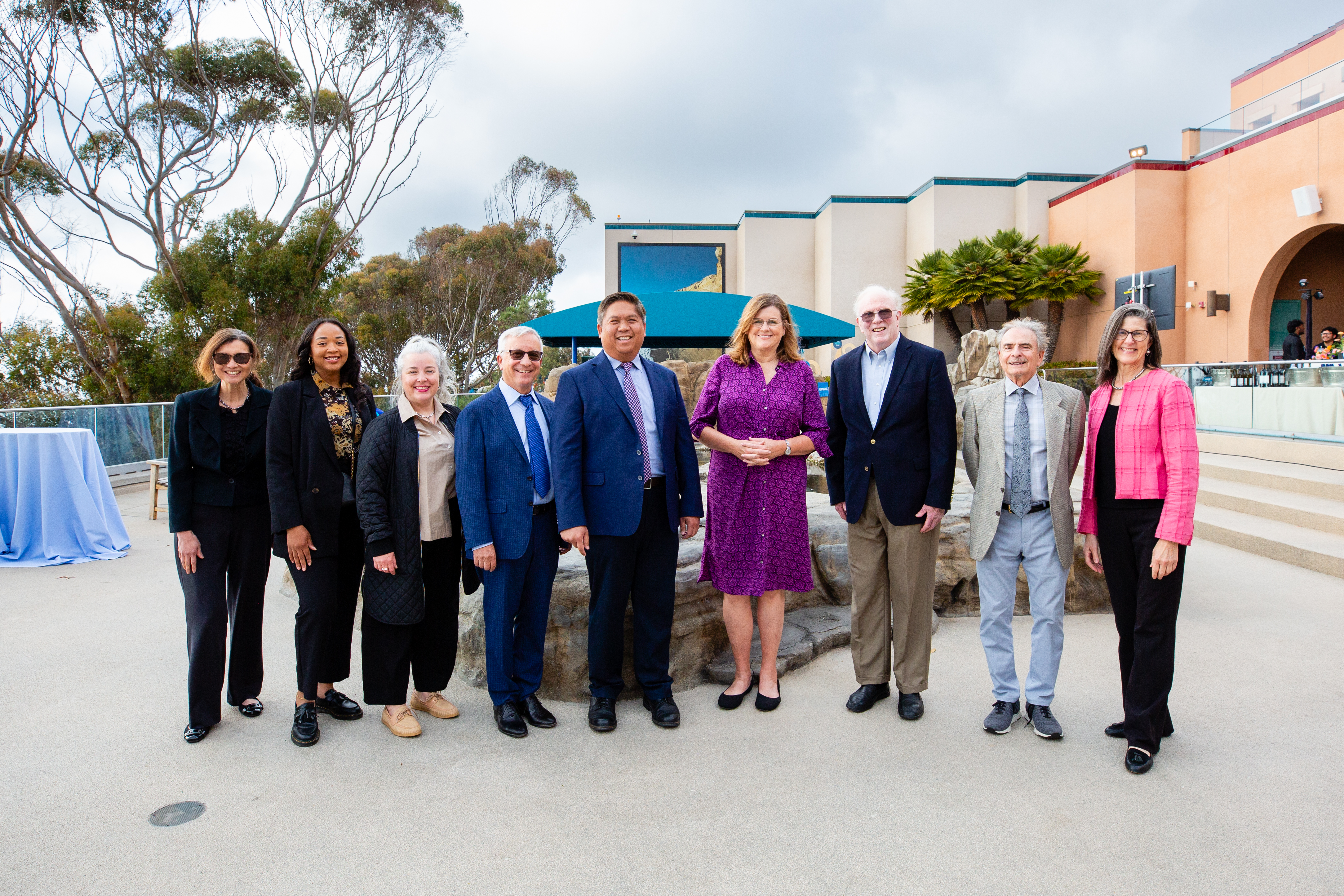 Chancellor's Associates council posing